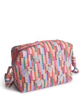 Vera Bradley X Disney Mickey Meadow Blake Nylon Crossbody Bag Colorful